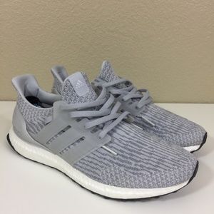 adidas Ultra Boost 3.0 Grey and White